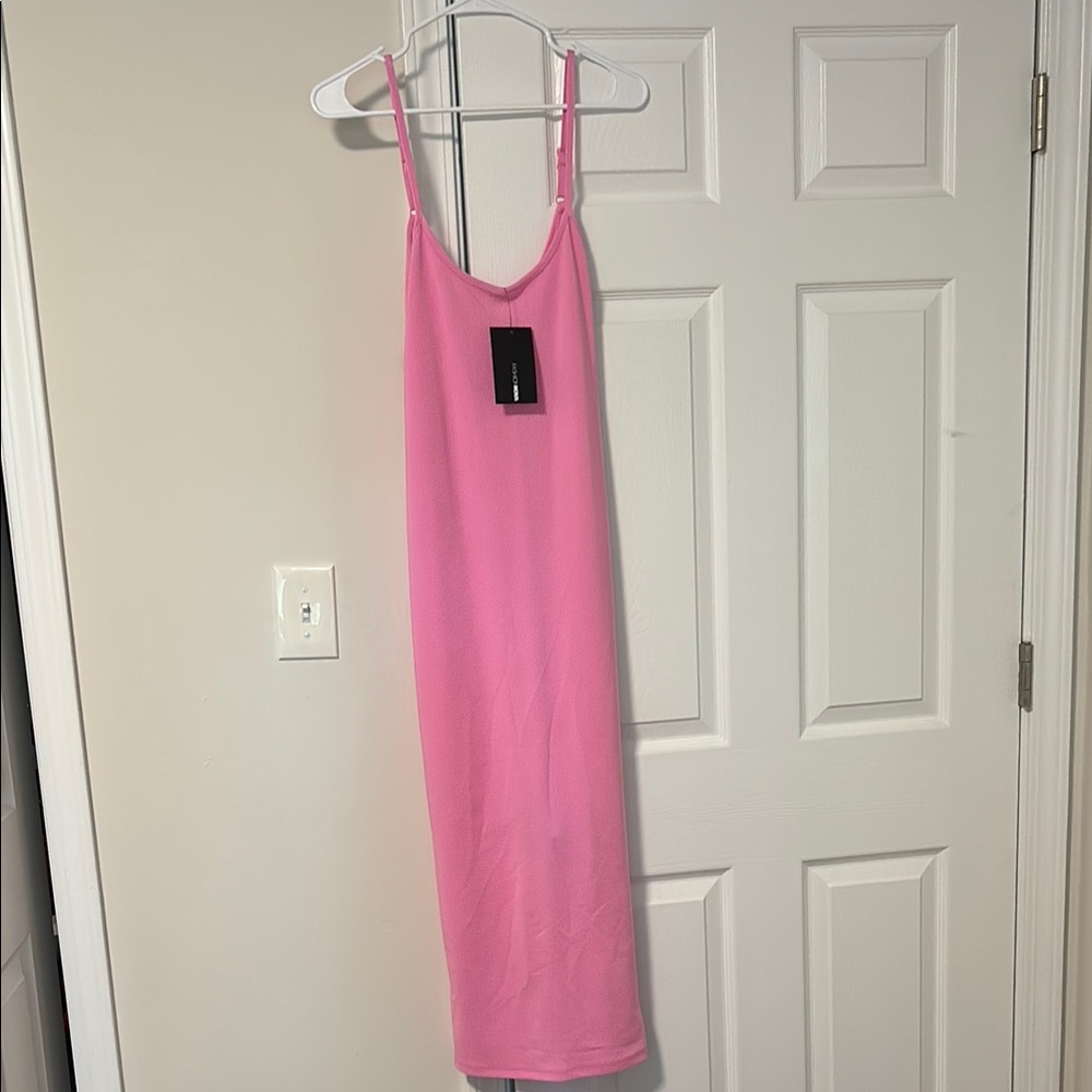 Fashion Nova Mid Pink  Dress